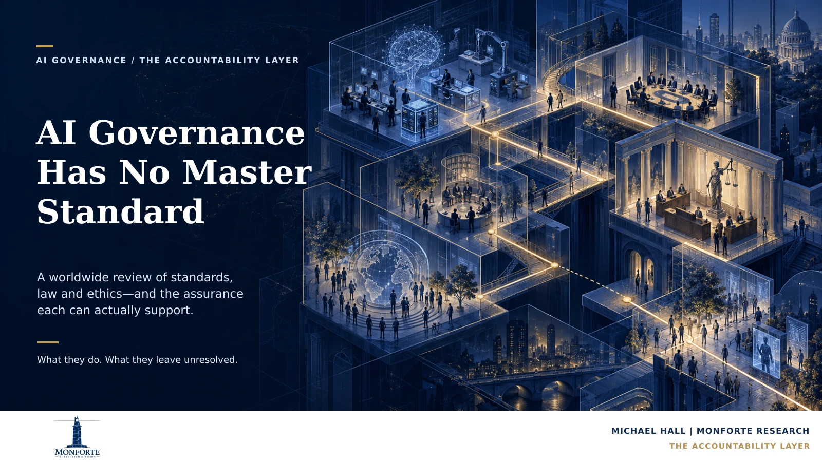 AI Governance Has No Master Standard, The Accountability Layer